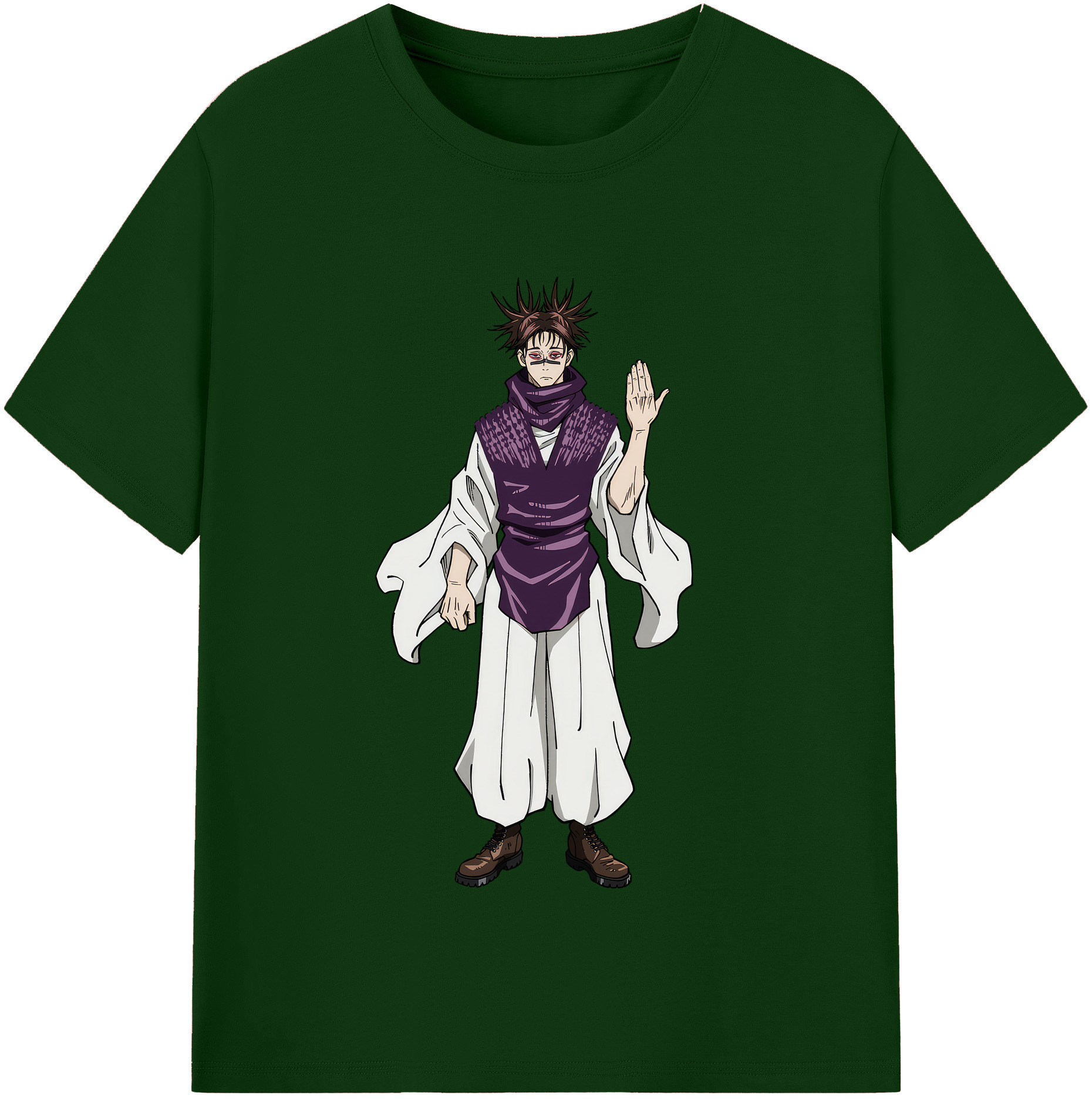 （画像用） 呪術廻戦 Jujutsu Kaisen 綿100％半袖Tシャツ（フロントプリント）